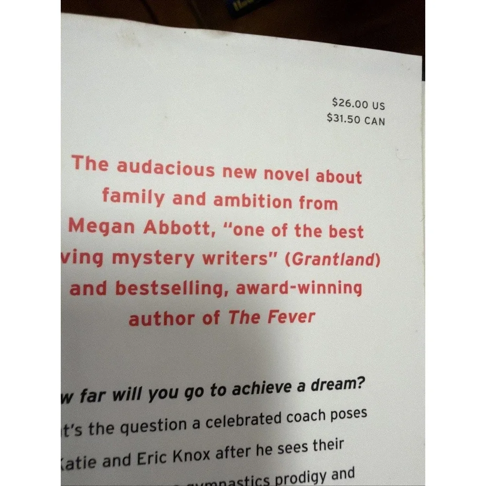 You Will Know Me Hardcover Megan Abbott Signed First Edition Thriller